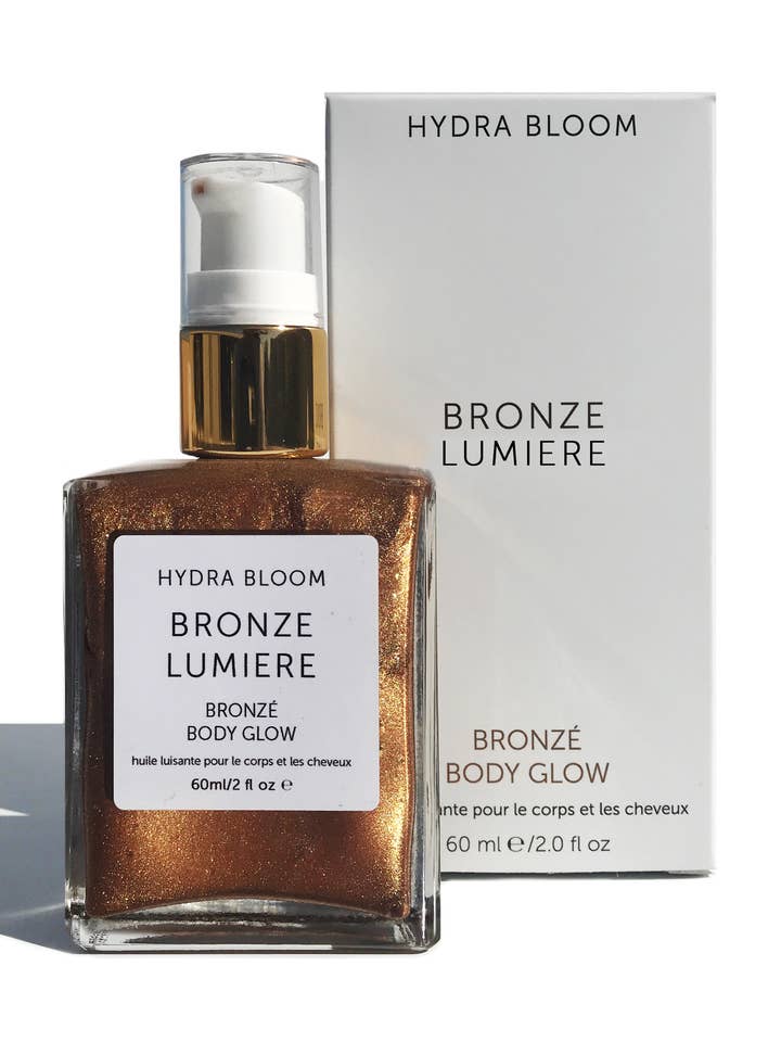 Bronze Shimmer Oil Lumiere Body Glow 60ml| Summer Beach for wholesale by Hydra Bloom Beauty