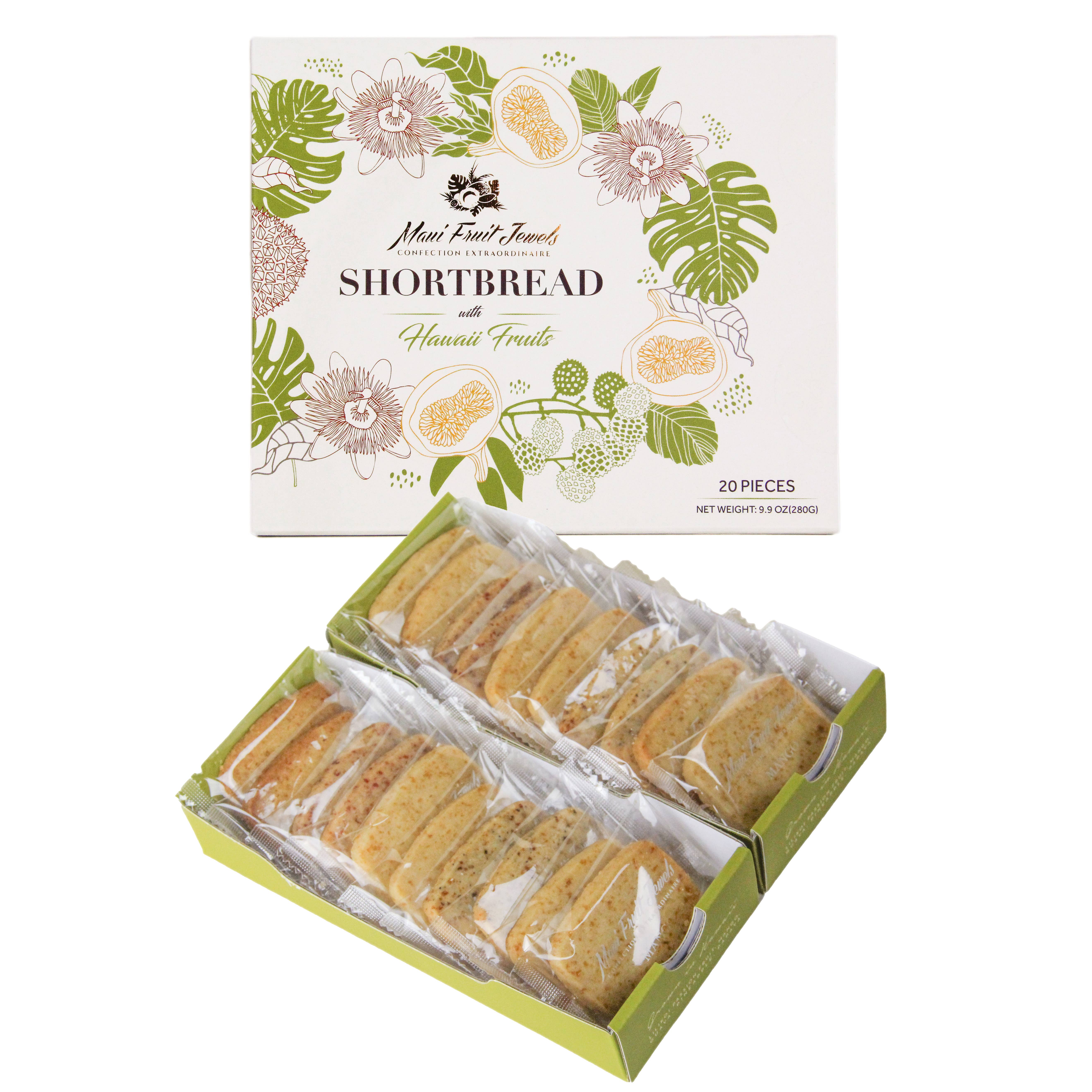 Maui Fruit Jewels - Wholesale Cookie - Shortbread with Hawaii Fruits2