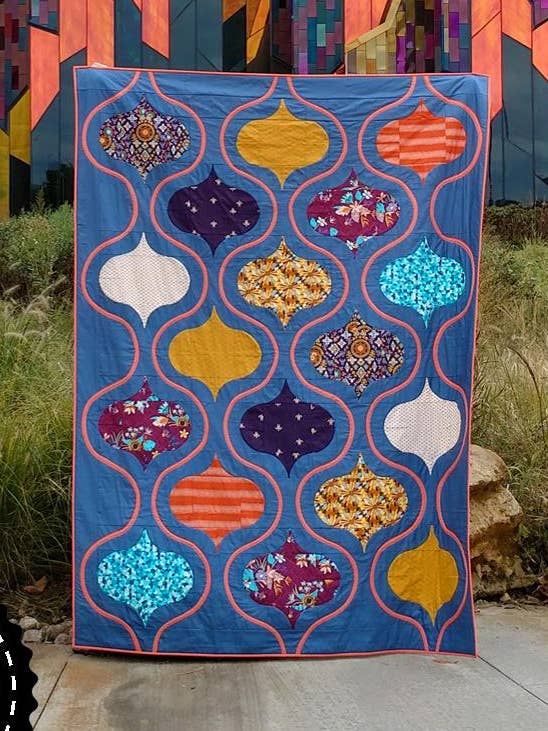 Finial Quiltmuster für den Großhandel von Slice of Pi Quilts