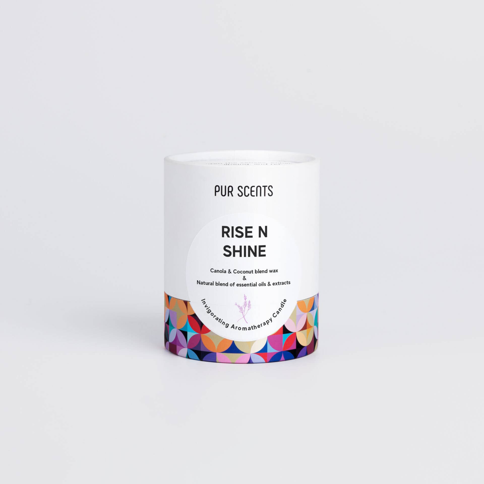 Purscents Ltd – wholesale Jar/filled candle – Rise N Shine Aromatherapy Scented Candle2