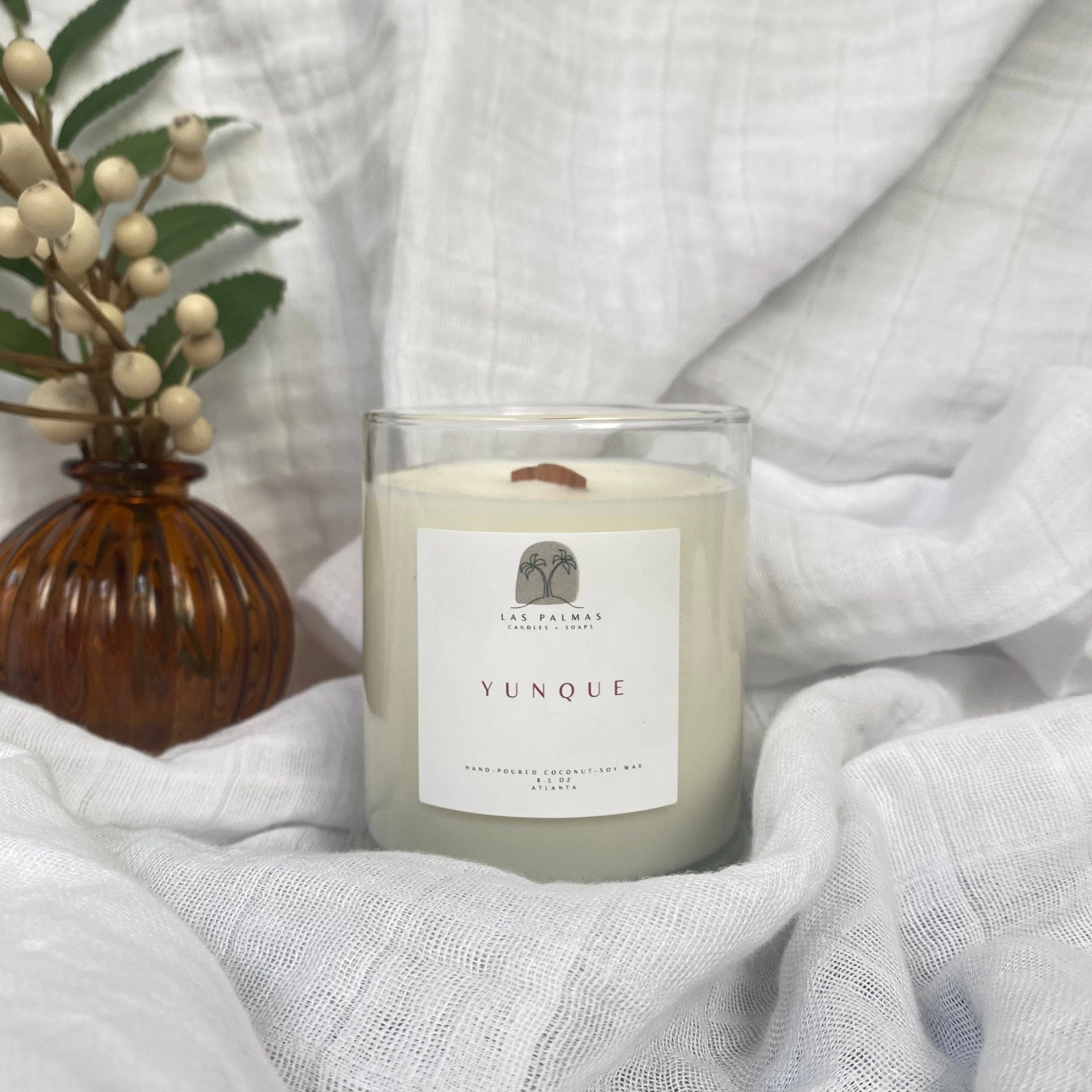 Las Palmas Candles + Soaps LLC - Venta al por mayor Velas en tarros - YUNQUE0