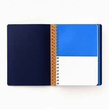 Paper Source Wholesale - Wholesale Notebook - Colorblocked Enclosed Spiral2
