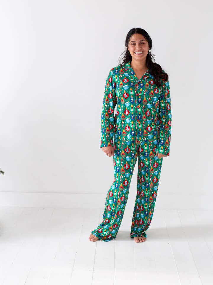 My First Christmas Womens Paja | Bamboo Christmas PJs for wholesale by Rayns Tiny Stitches