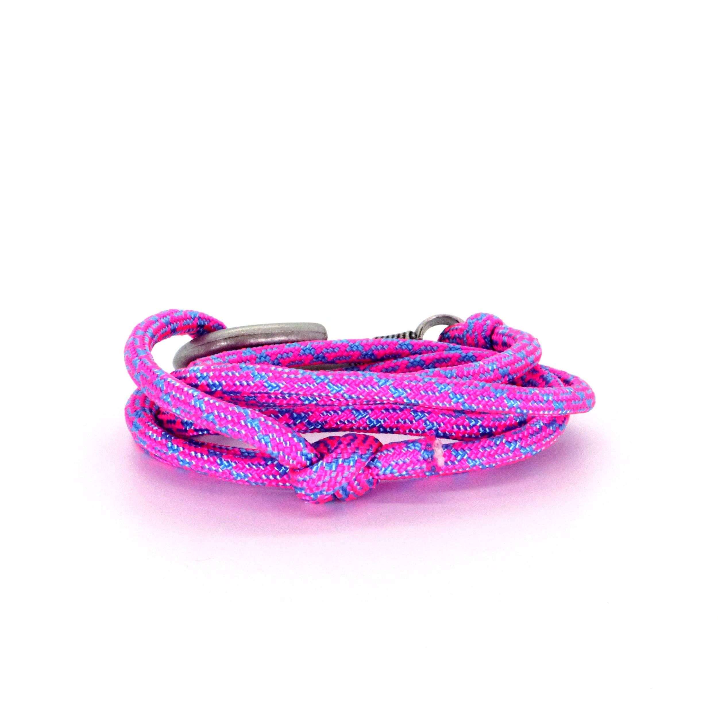 Chasing Fin - Wholesale Woven/Braided Bracelet - Royal Gramma Fish Hook Bracelet | Anklet. Glow in the dark1
