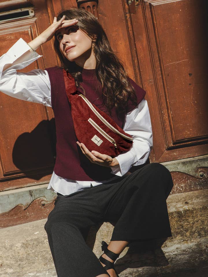 Enfärgad midjeväska Gisela för wholesale av Recitem