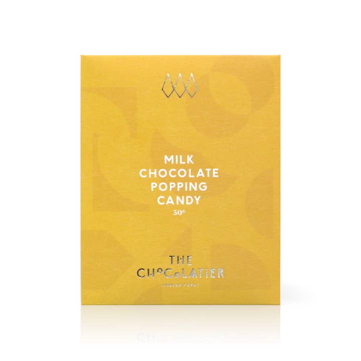 The Chocolatier - Wholesale Chocolate Bar - Popping Candy Milk Chocolate Bar 50g