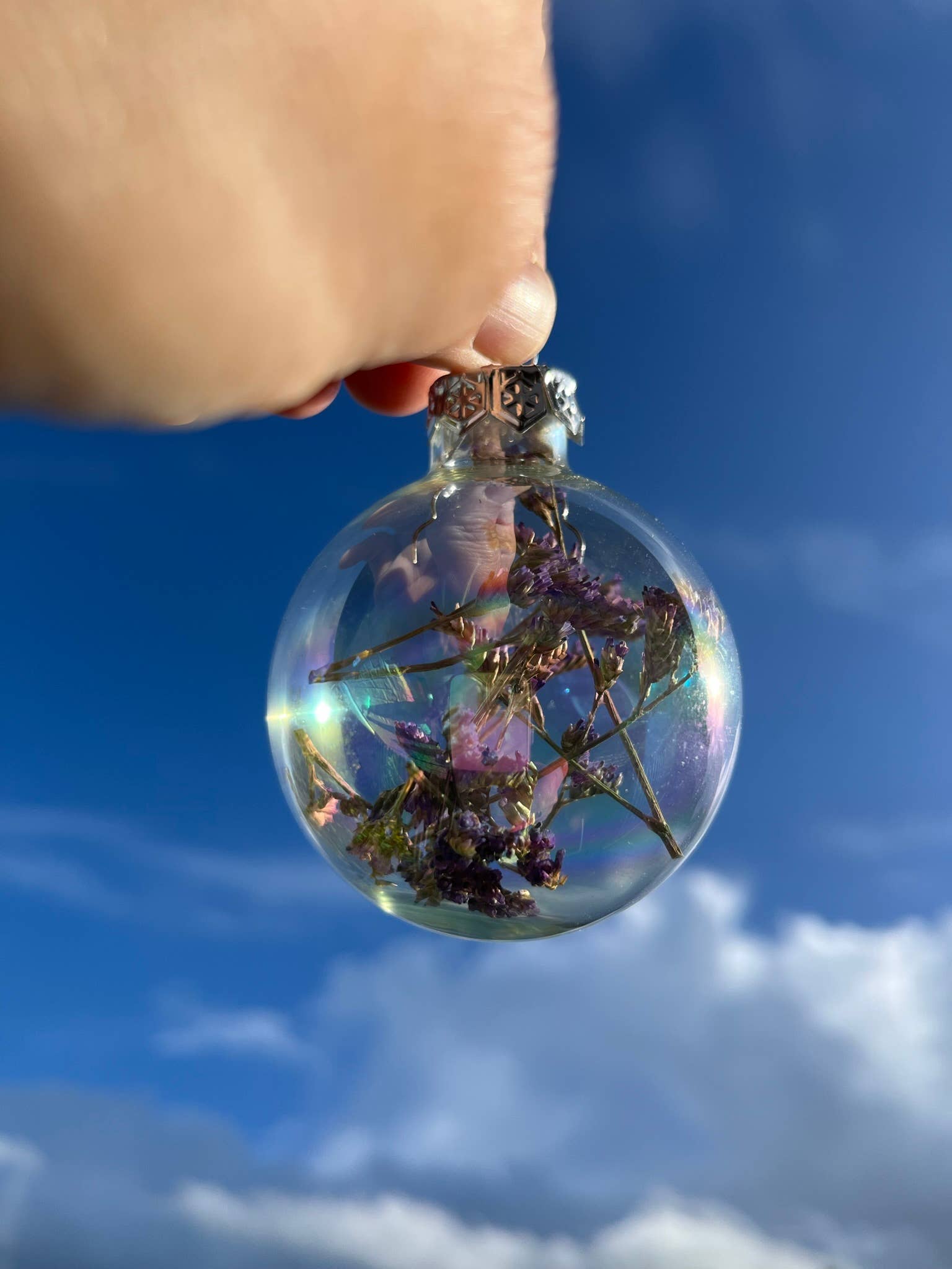 Muno – wholesale Ornament set – Iridescent Glass Christmas ball2