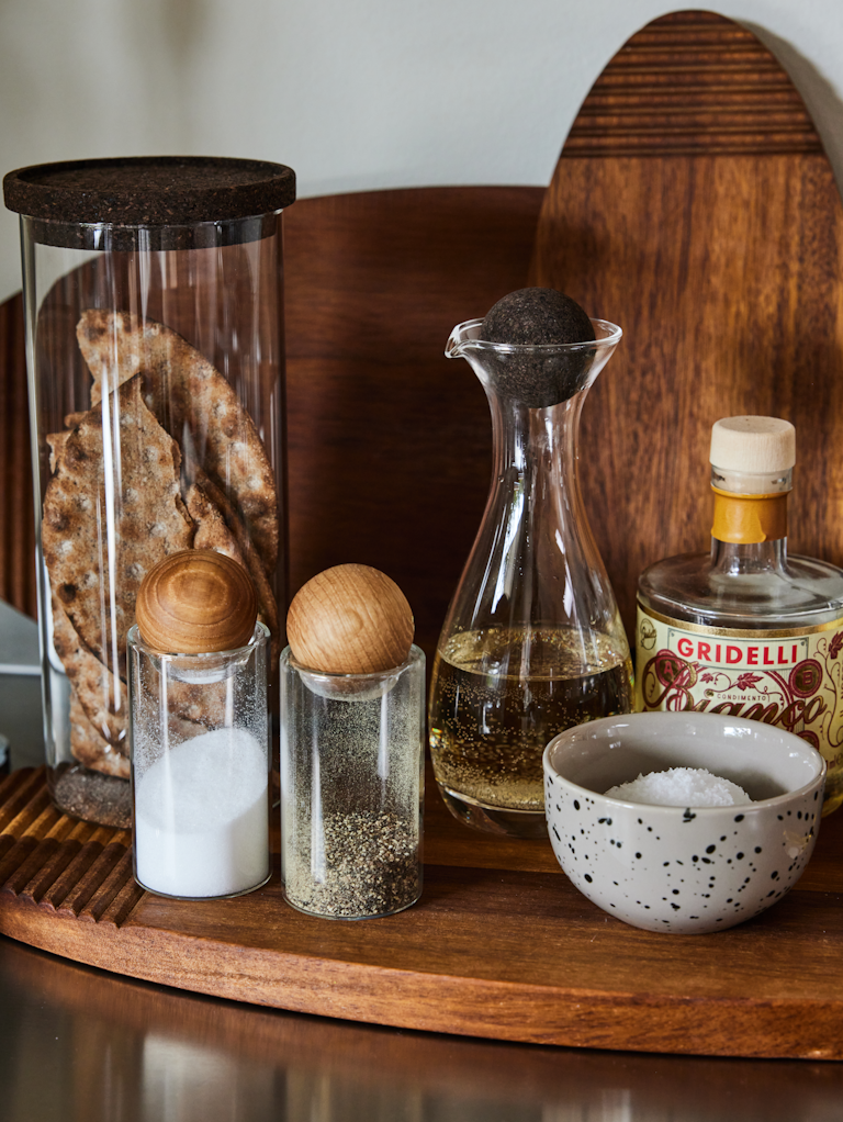 Sagaform AB - Wholesale Salt & Pepper Shaker Set - Sagaform Nature Salt- And Pepper Set, Oak, 2-Pcs2