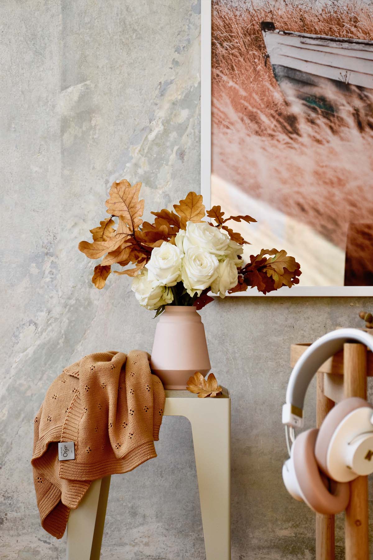 Little Otja - Wholesale Milestone Blanket - Kids & Baby - Organic Cotton Knitted Blanket, Ochre5