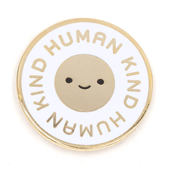 Human Kind Enamel Pin for wholesale by These Are Things