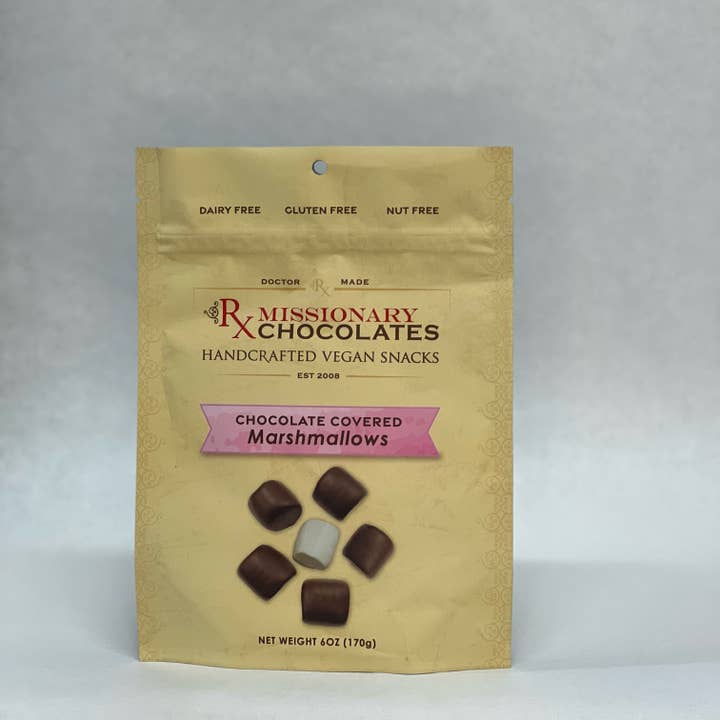 Marshmallow Barrels for wholesale by Missionary Chocolates
