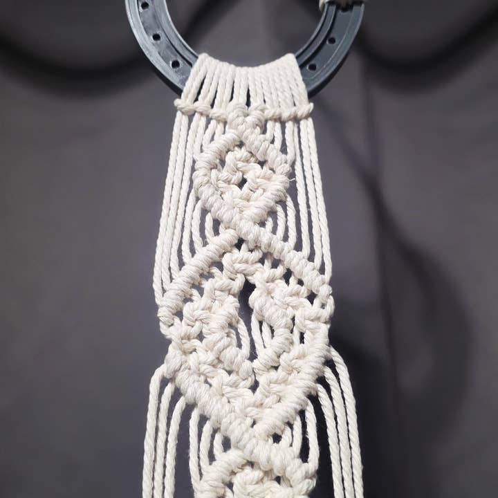 Horse shoe hanging for wholesale by AJ Handmade