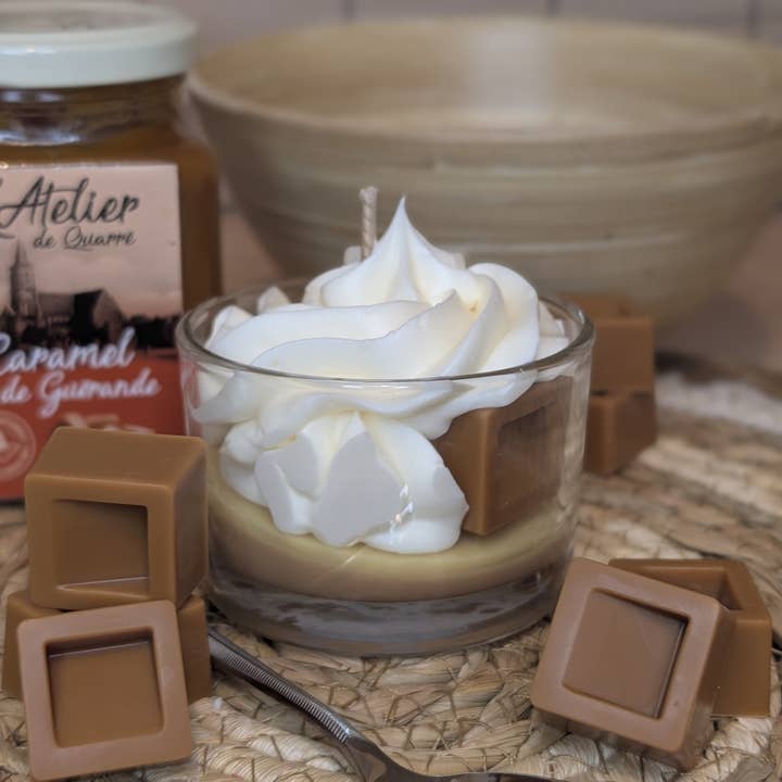 Les bougies Burgondes - Wholesale Novelty Candle - Gourmet candle with caramel milk fragrance1