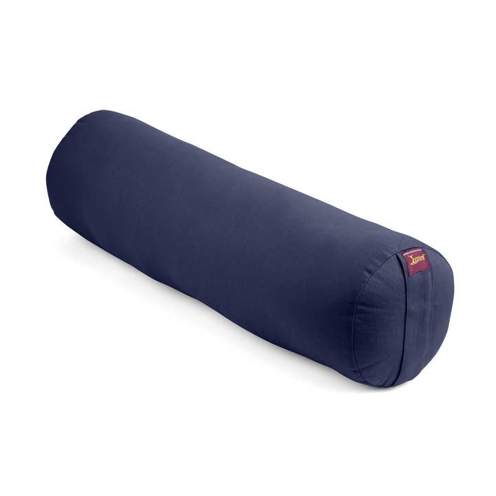 Cuscino per yoga - LG Rnd con imbottitura in cotone blu per la vendita all'ingrosso da parte di Yogavni Yoga Products