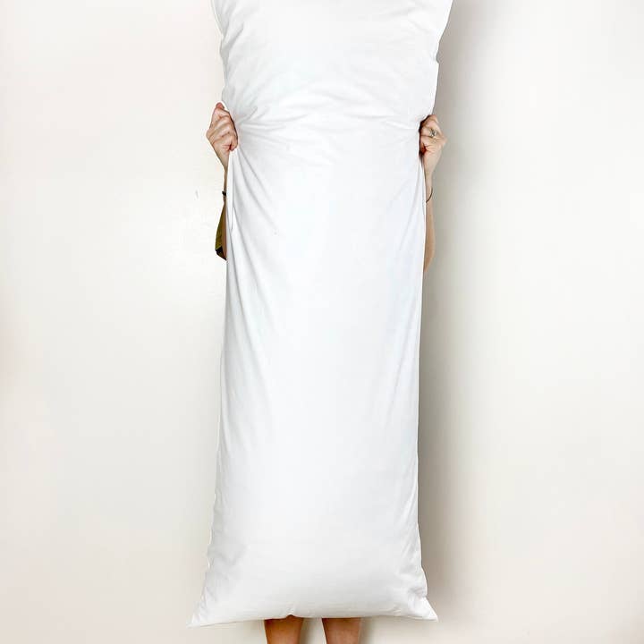 UniikPillows - Wholesale Lumbar Pillow - 54”x 20” 100% Cotton Down Alternative Body Pillow