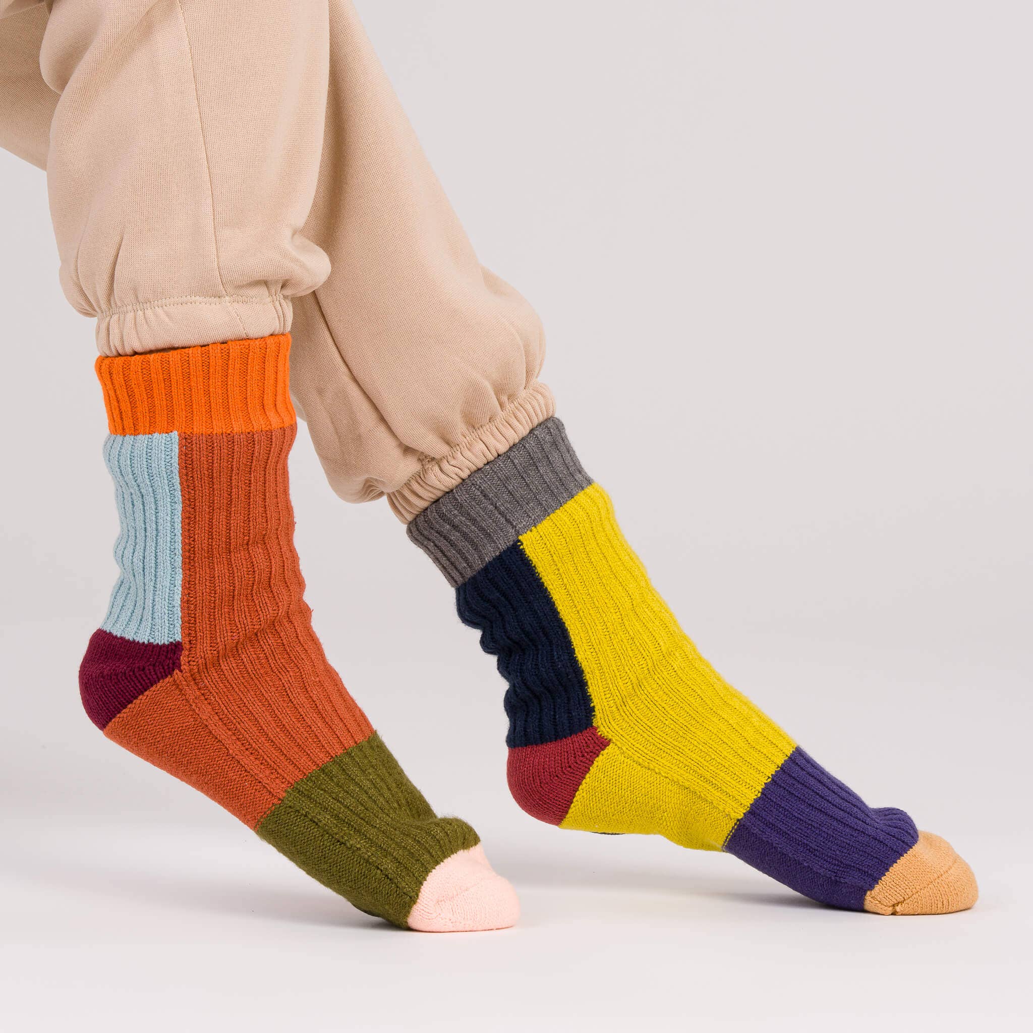VERLOOP | knits - Vente Chaussettes – unisexe - Chaussettes Mismatch House9