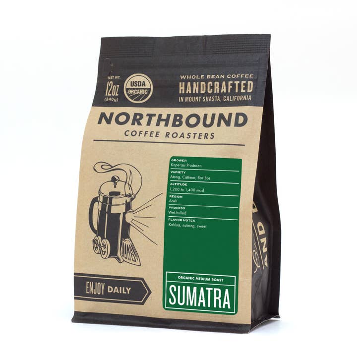 Grupo de Produtores Femininos Biológicos de Sumatra - Médio Assado por atacado de Northbound Coffee Roasters