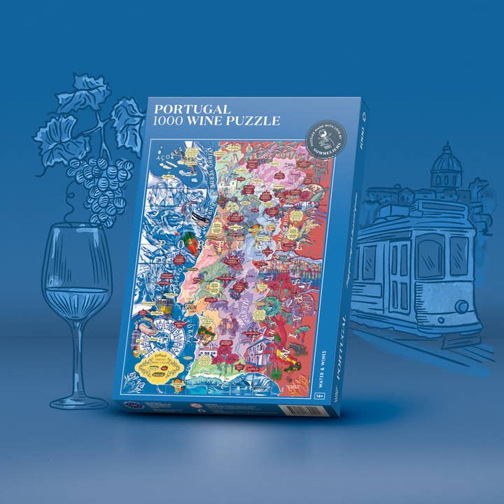 Water & Wines – Engroshandel Puslespil - Voksen – Vin Puzzle - Portugal