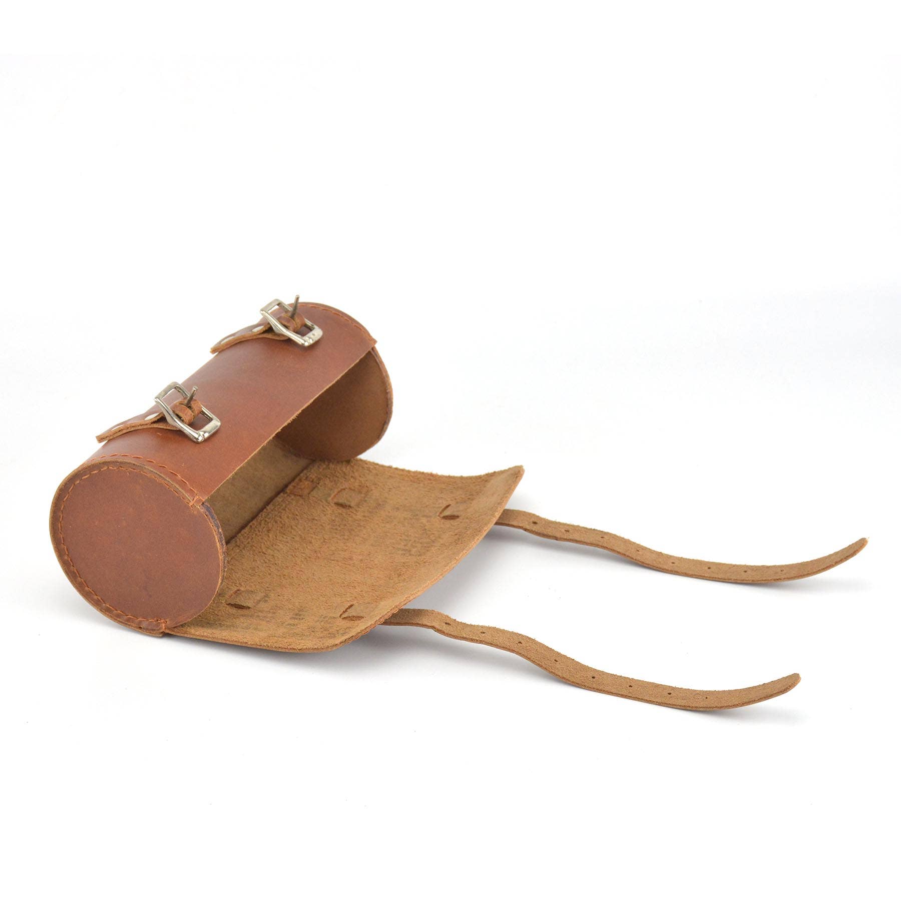 Exclusive Art Inc - Wholesale Kitchen Storage/Organizer - Leather Bike Saddle Bag, Handlebar – Round Utility Tool Bag3