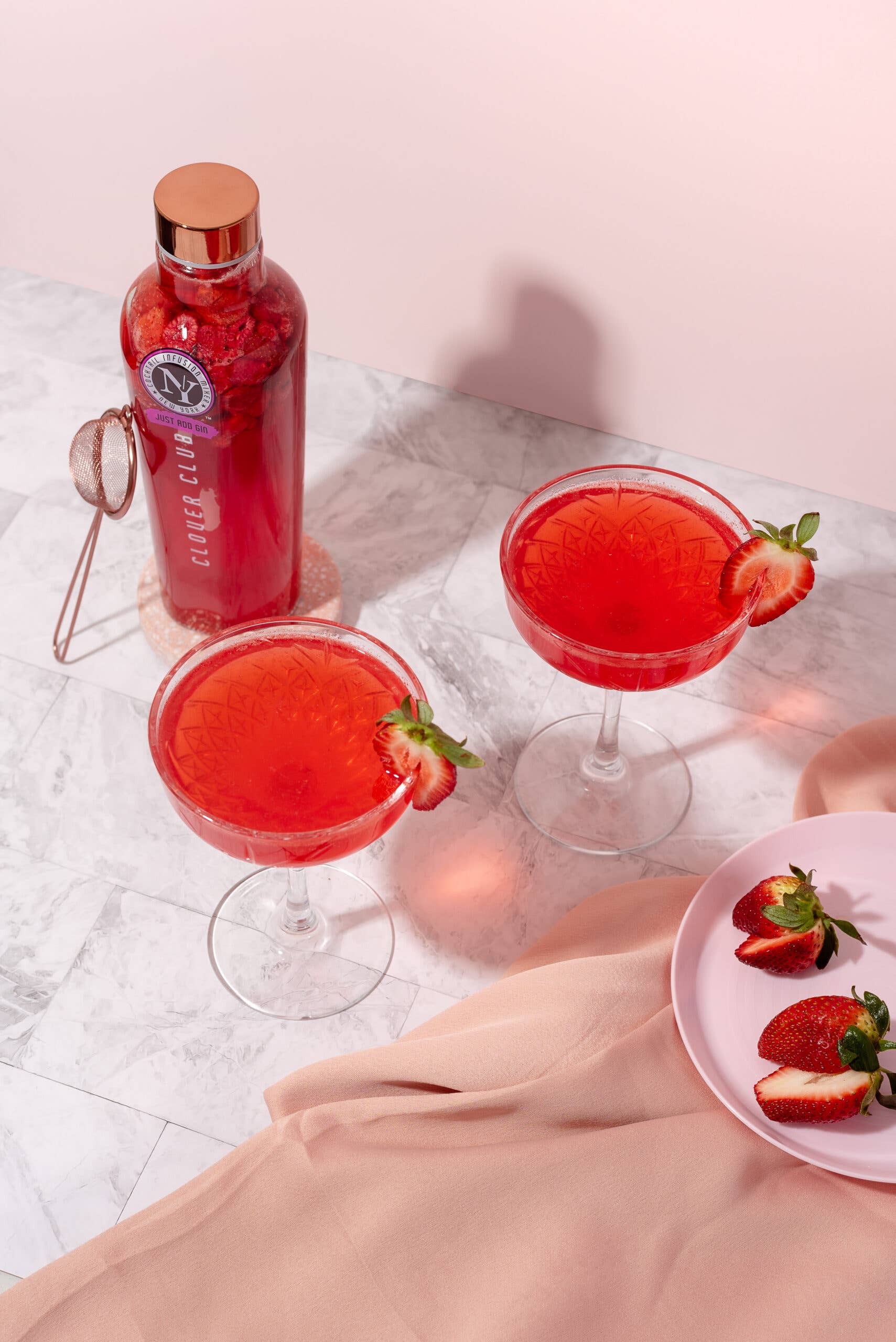 Grill Society - Wholesale Cocktail mix/syrup - NY Clover Club 4