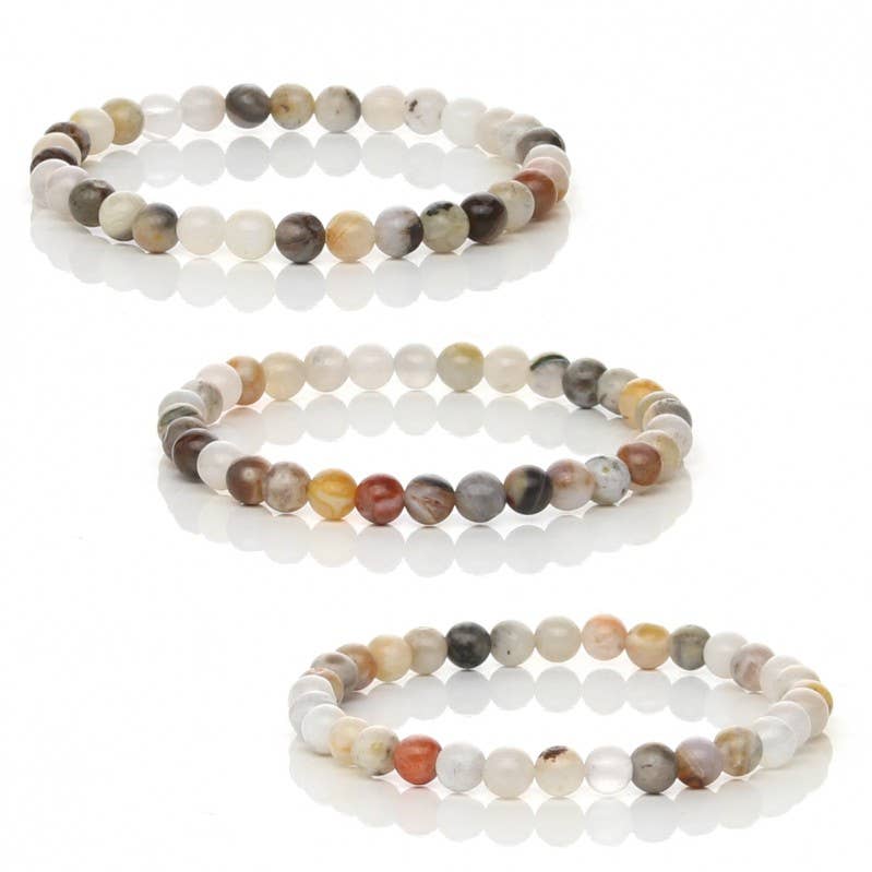 UniArt - Wholesale Cuff Bracelet - Bamboo agate bracelet1