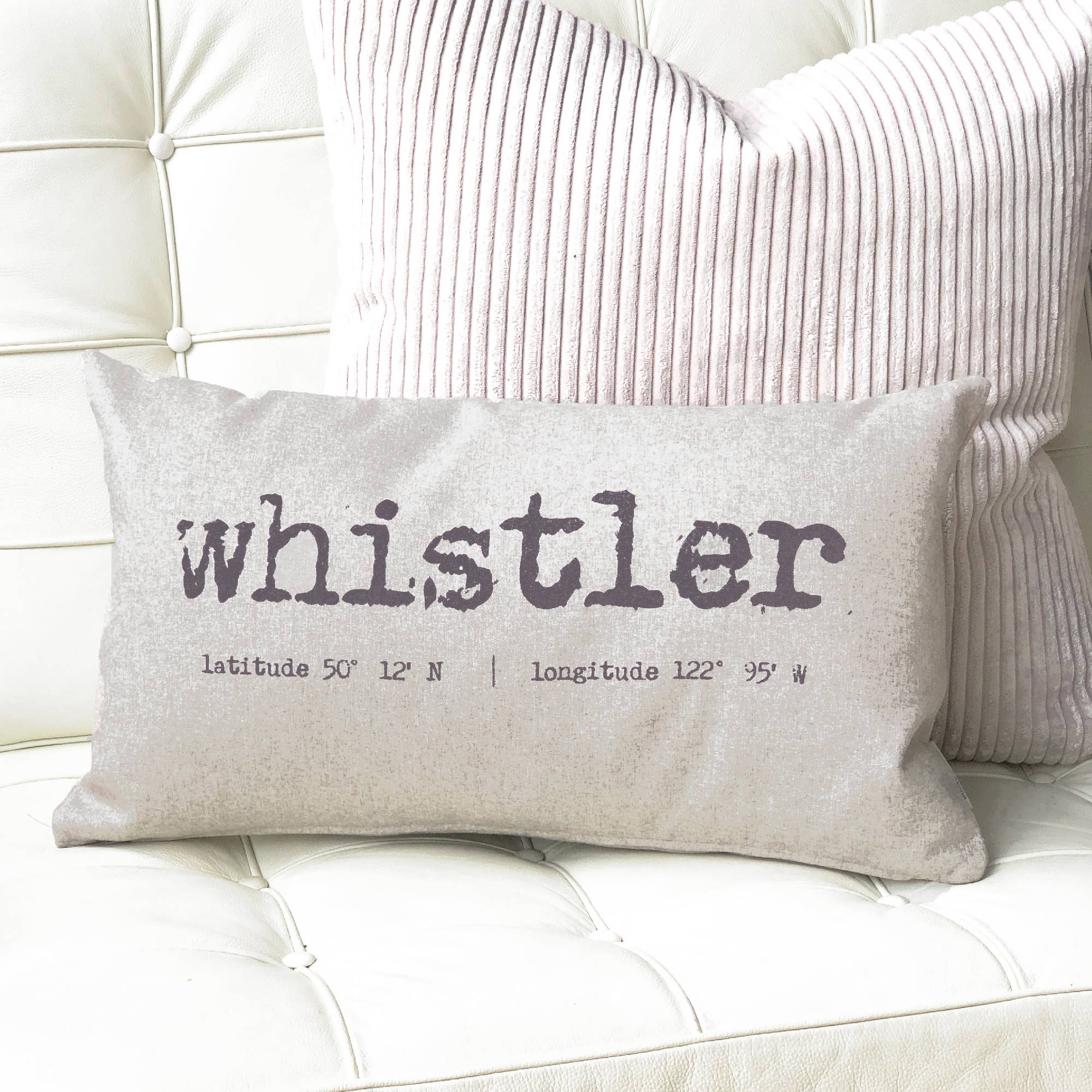 Pillow Decor – Großhandel Zierkissen – Whistler Gray Filz Koordinaten-Kissen 12x193