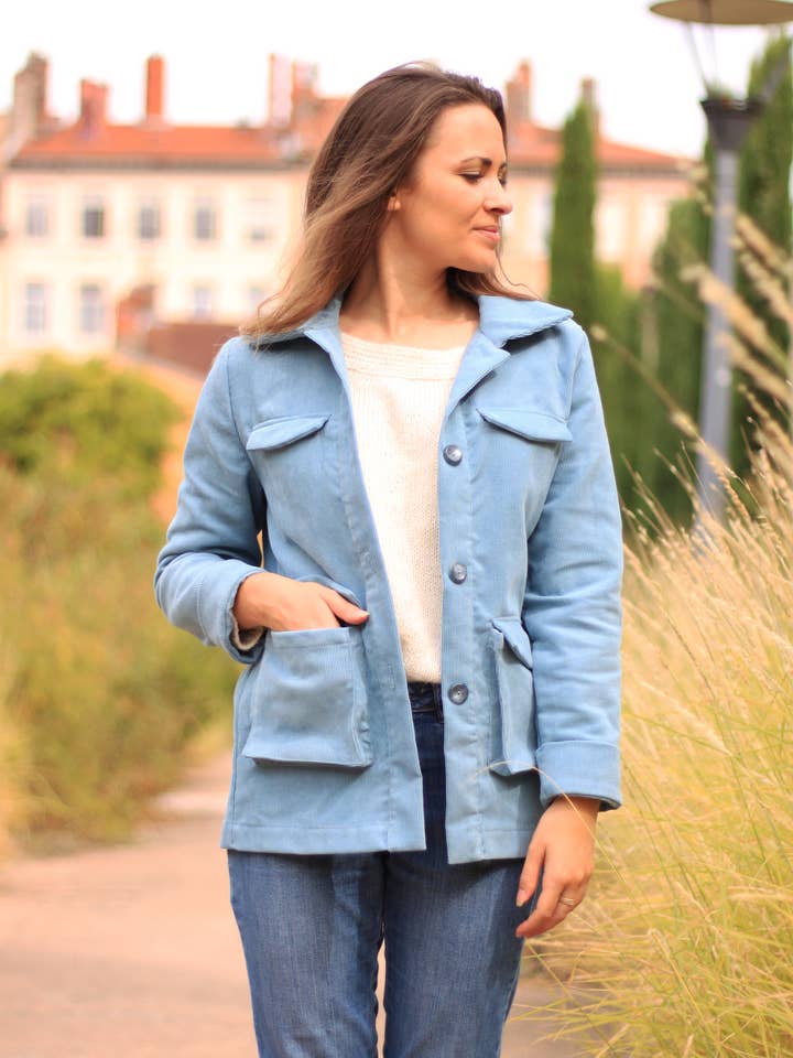 Sewing pattern - Aela jacket for wholesale by Cha' coud