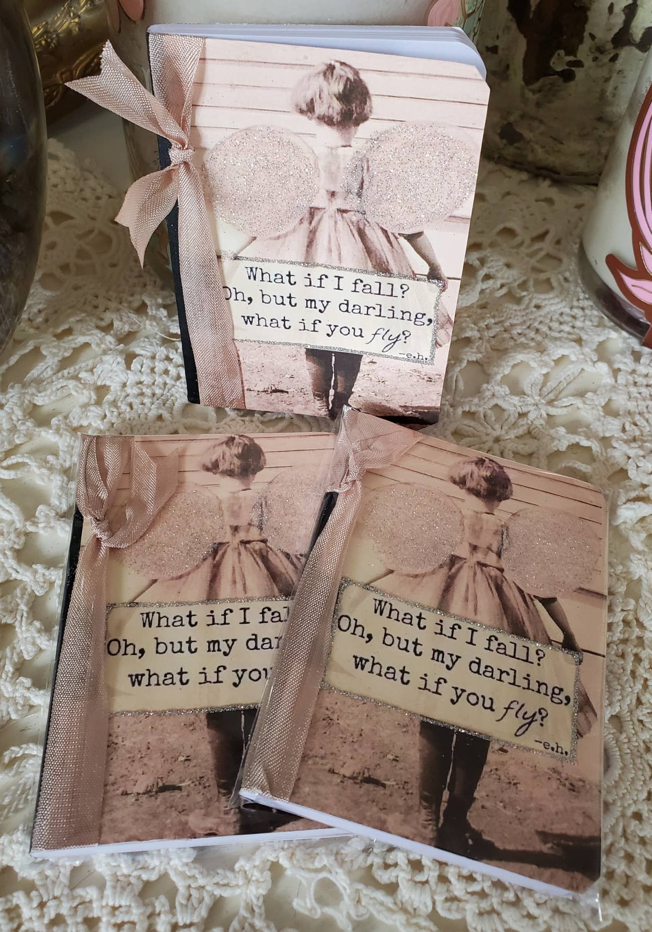 Little Heart Designs - Wholesale Dagboek/agenda - Mini Journal Notebook Oh, maar mijn liefste, wat als je vliegt?1