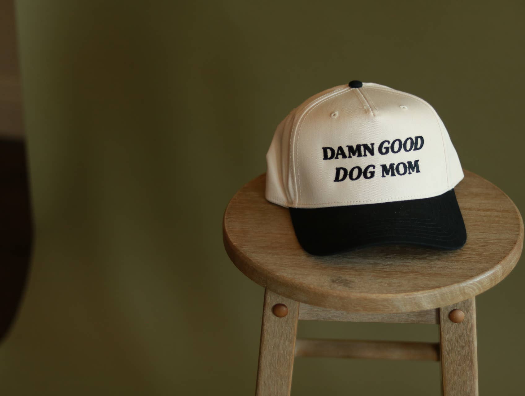 Electric label - Wholesale Baseball Cap - Women's - Damn Good Dog Mom hat5