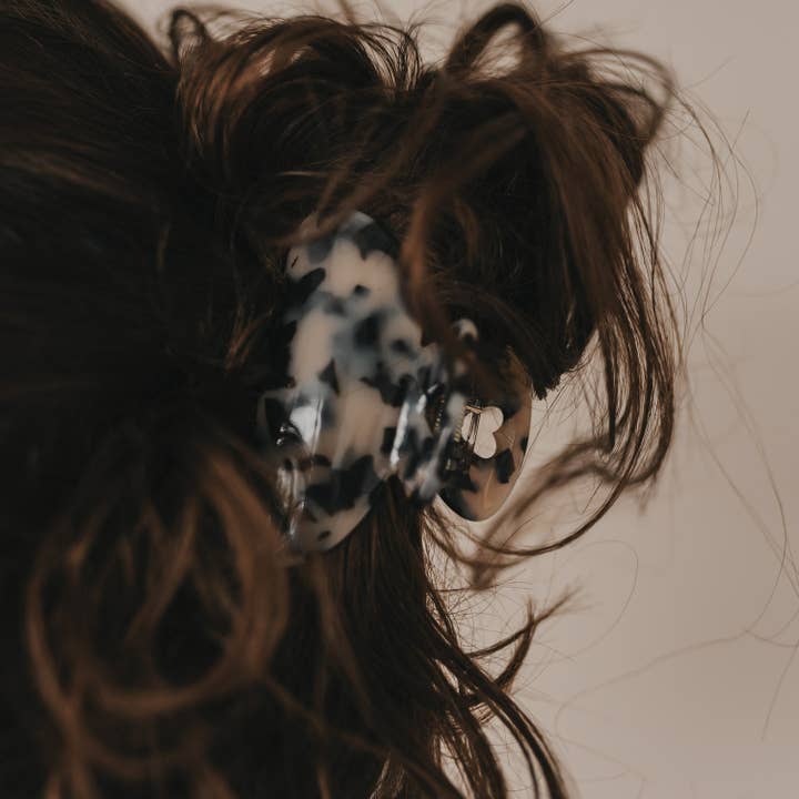 Eulenschnitt - Wholesale Barrette - Women's - Large Heart Leo Hair Clip (PU = 10 pcs)3