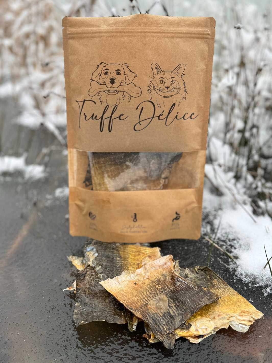 Truffe Délice - Wholesale Pet Treats - Dog - Carp chips2