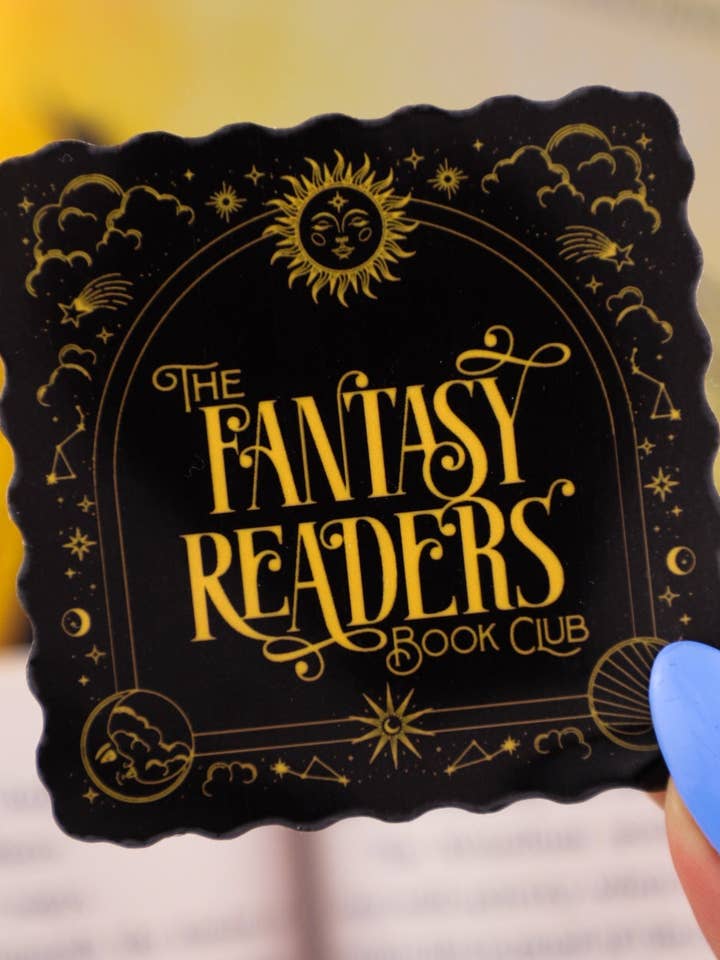 Fantasy Readers Sticker for wholesale by Furever Booked