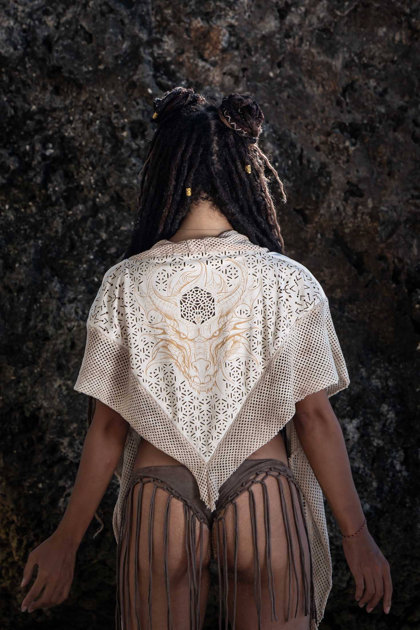 Cream Drachen Zen Rock / Schal für den Großhandel auf Faire13