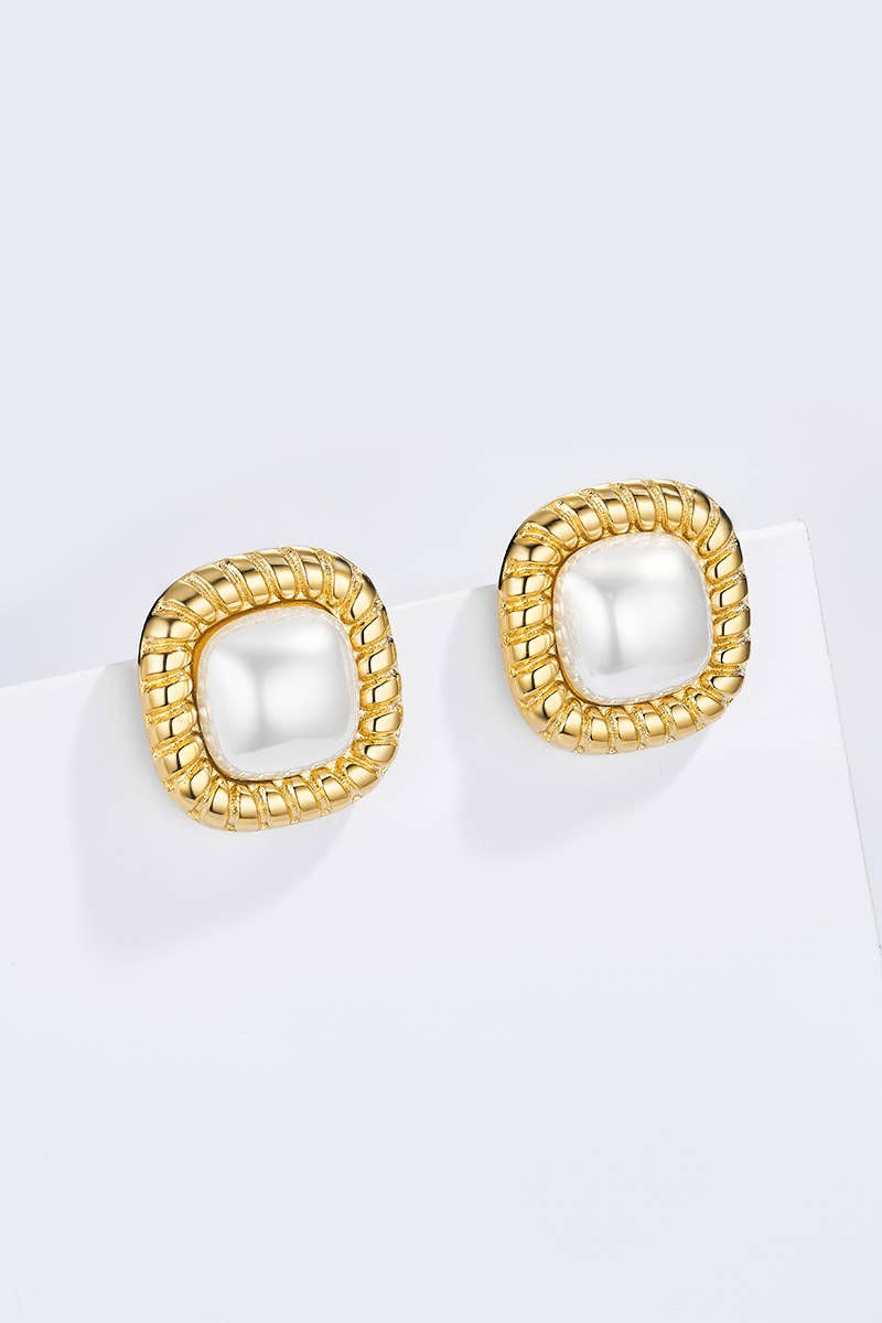 BYREN | ÉLINE L'ATELIER - Wholesale Dangle Earrings - Stainless steel earrings 124AQ509