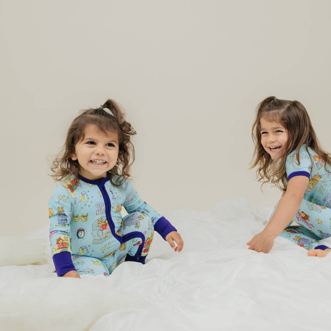 Blue Multi Good Night Arthur™ Bamboo Convertible Baby Pajamas for wholesale on Faire3