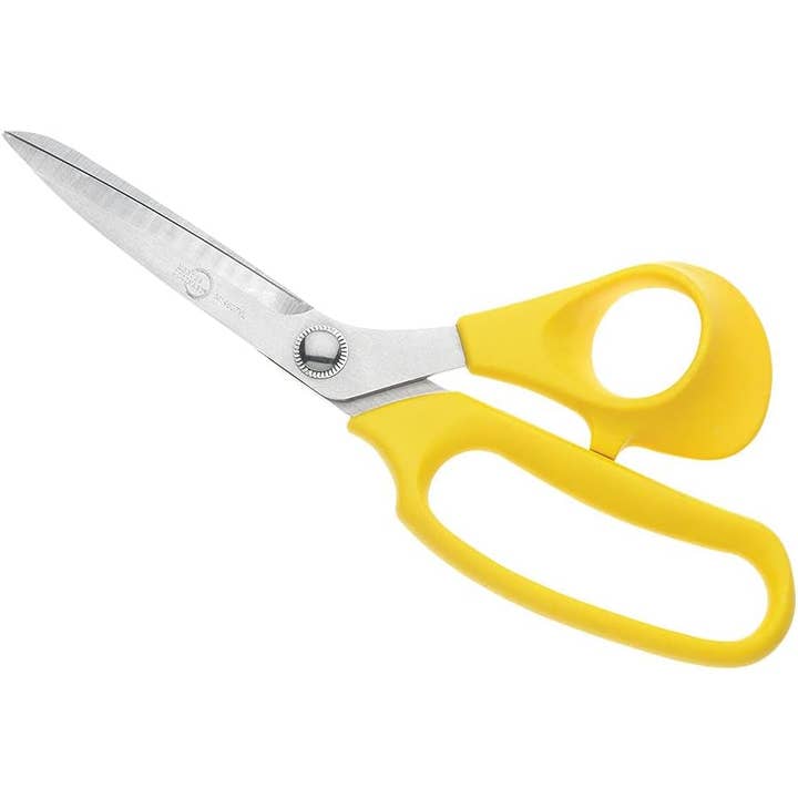 Mercer Culinary Kitchen Shears, 9-Inch, Yellow Handle for wholesale by Barfly Mixology Gear & Mercer Culinary