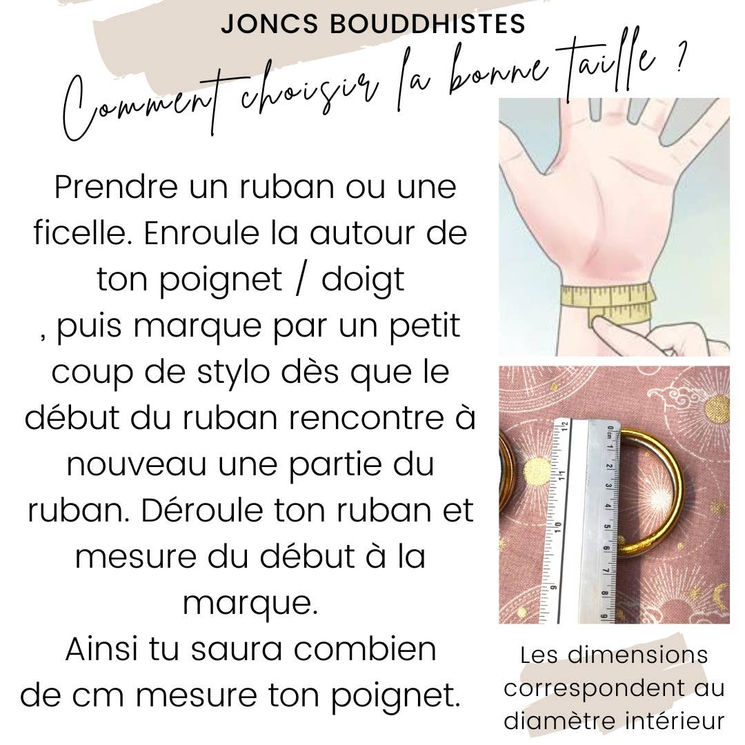 JolieJulie-MaLune-VentiLLo - Vente Bracelet jonc - 1 Véritable konc bouddhiste tressé -taille M - 3 couleurs2