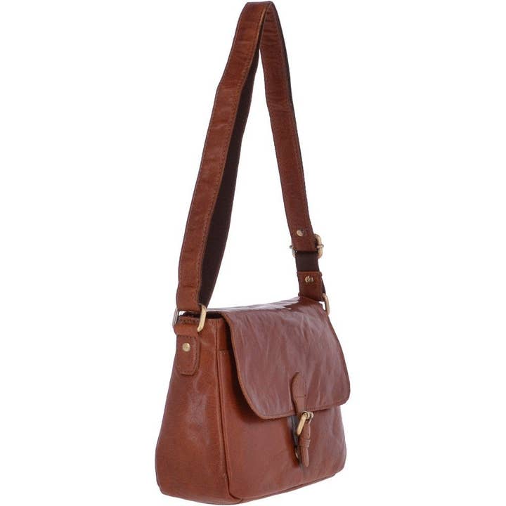 Ashwood - Wholesale Crossbodytas - Dames - Ashwood Vintage lederen schoudertas met crossbody: G22