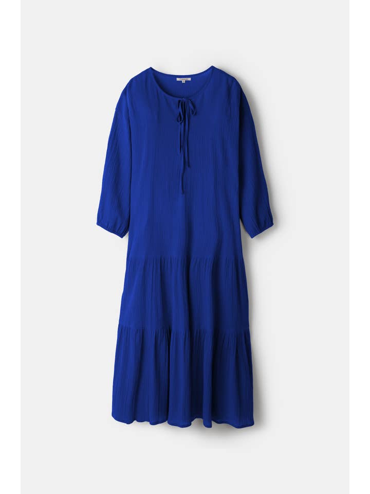 Lanidor - Wholesale Dress - Women's - Crinkled-Effect Fabric Dress (405411-51)