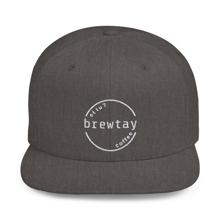 Logo Snapback Hat for wholesale by Brewtay Coffee