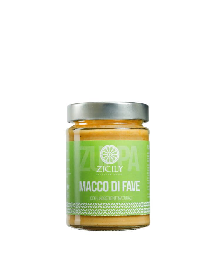Zuppa - Macco di Fave - ready to eat per la vendita all'ingrosso da parte di Zicily - Sicilian Food