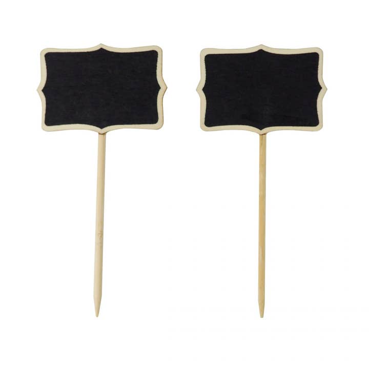 Bamboo T-labels with chalk board (6u) - Plan T chalk for wholesale by JARDIN Y NATURA OUTDOOR & GARDEN PRODUCTS SL