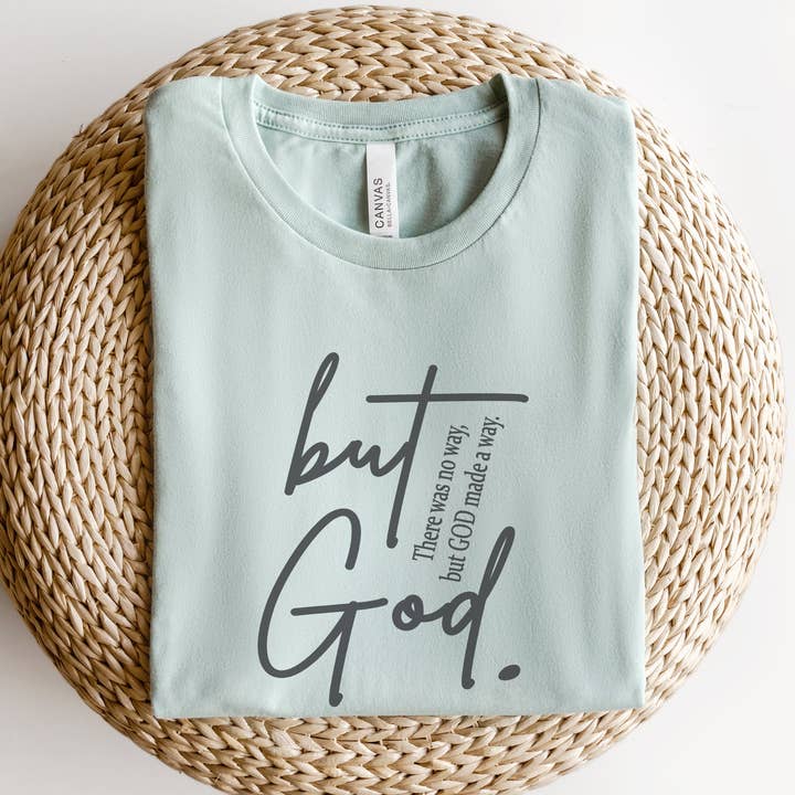 Maar God Tee voor wholesale door Woobie Beans Jewelry, Gifts & Apparel