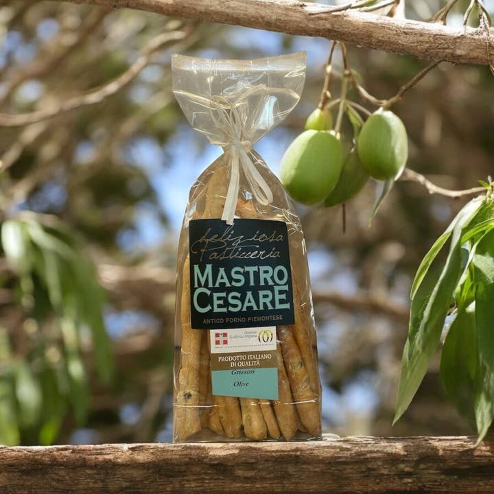La Deliziosa Pasticceria di Mastro Cesare srl - Wholesale Bread/Tortilla - Green Olive Breadsticks Handmade in Italy1