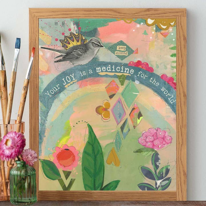 Your Joy - Print for wholesale by Kelly Rae Roberts