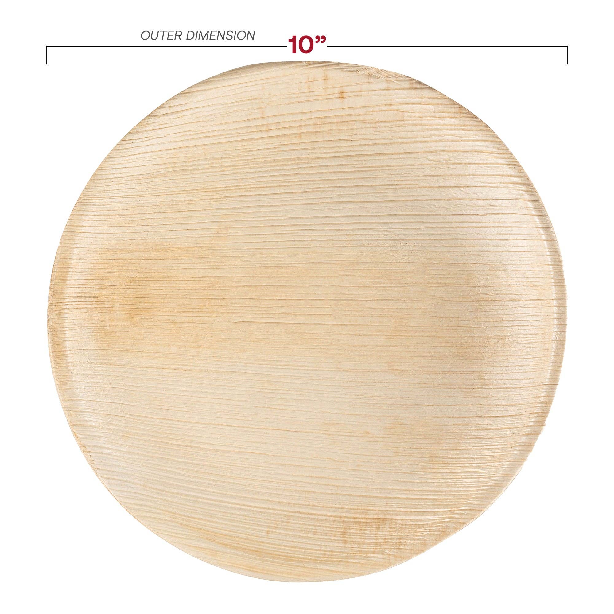 Smarty had a Party – wholesale Servisset – Rundt palmblad miljövänligt middagsservis - 100 gäster2