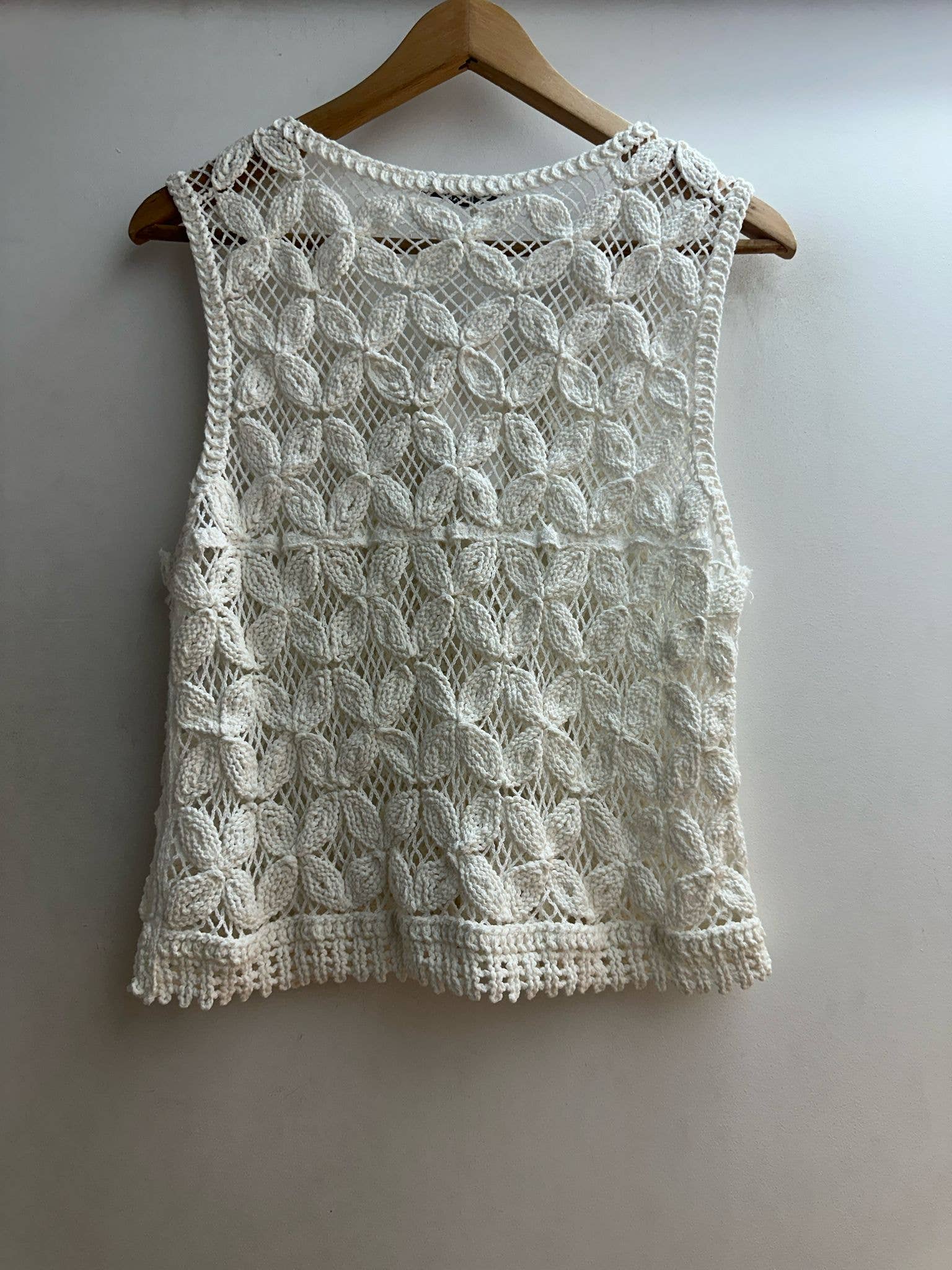 LORIANE - Wholesale Outerwear Vest - Women's - 7104 Bohemian cotton vest1