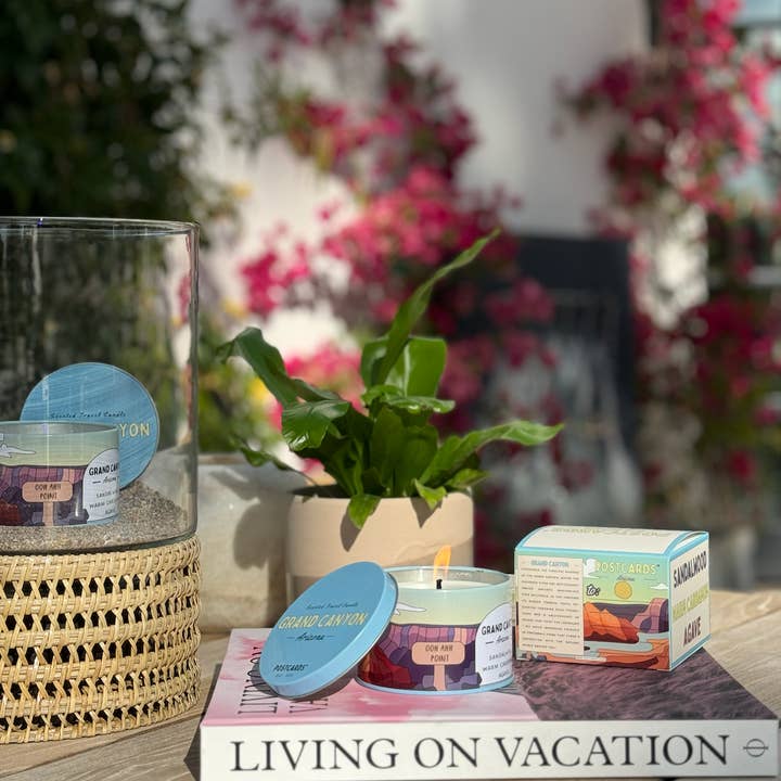 Postcards - Wholesale Jar/Filled Candle - Grand Canyon, Arizona | Scented Destination Candle