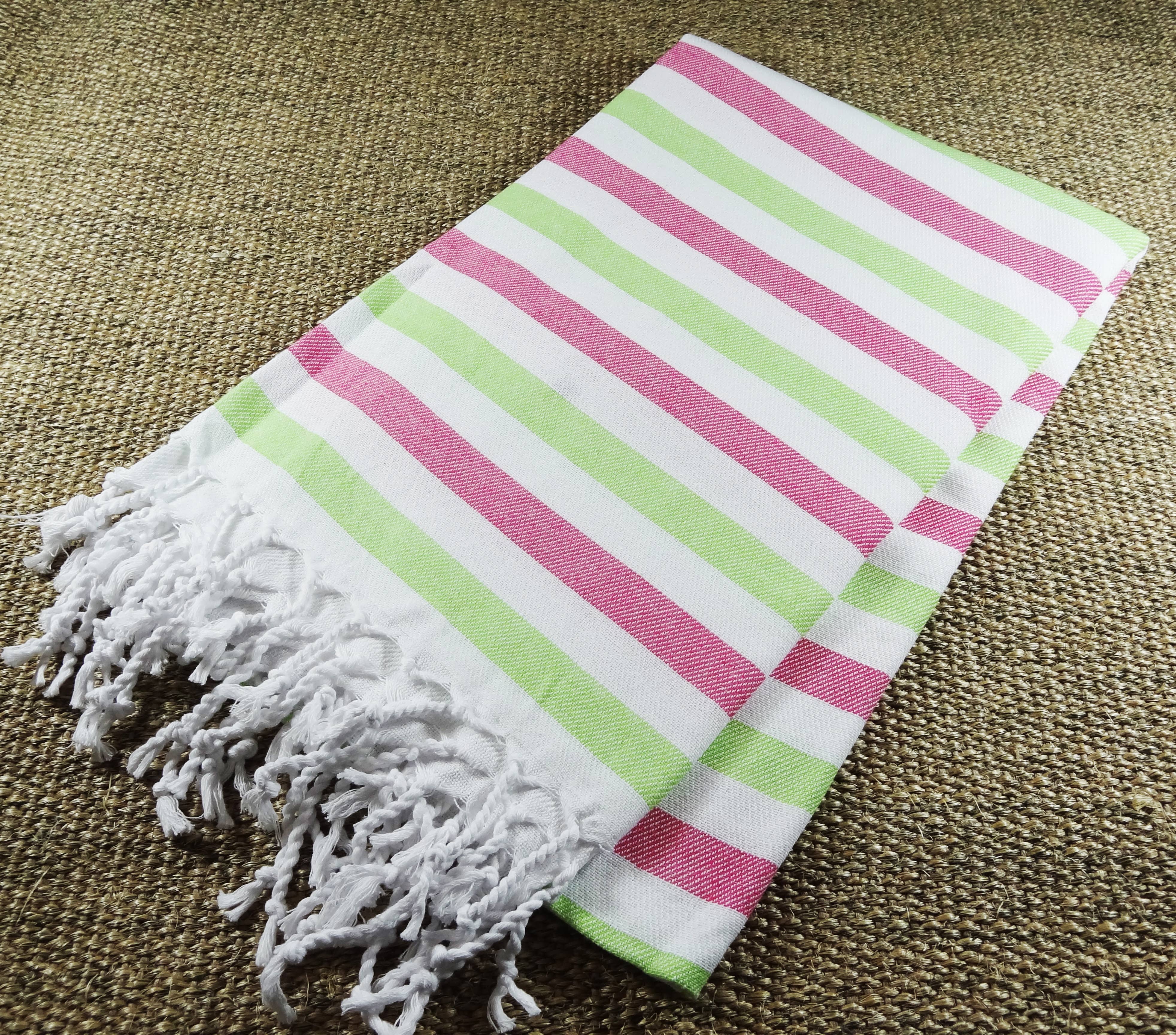 mOrganics Beauty – wholesale Strandhandduk – mOrganics Beauty Peshtemal Handduk Blå 100x180cm12