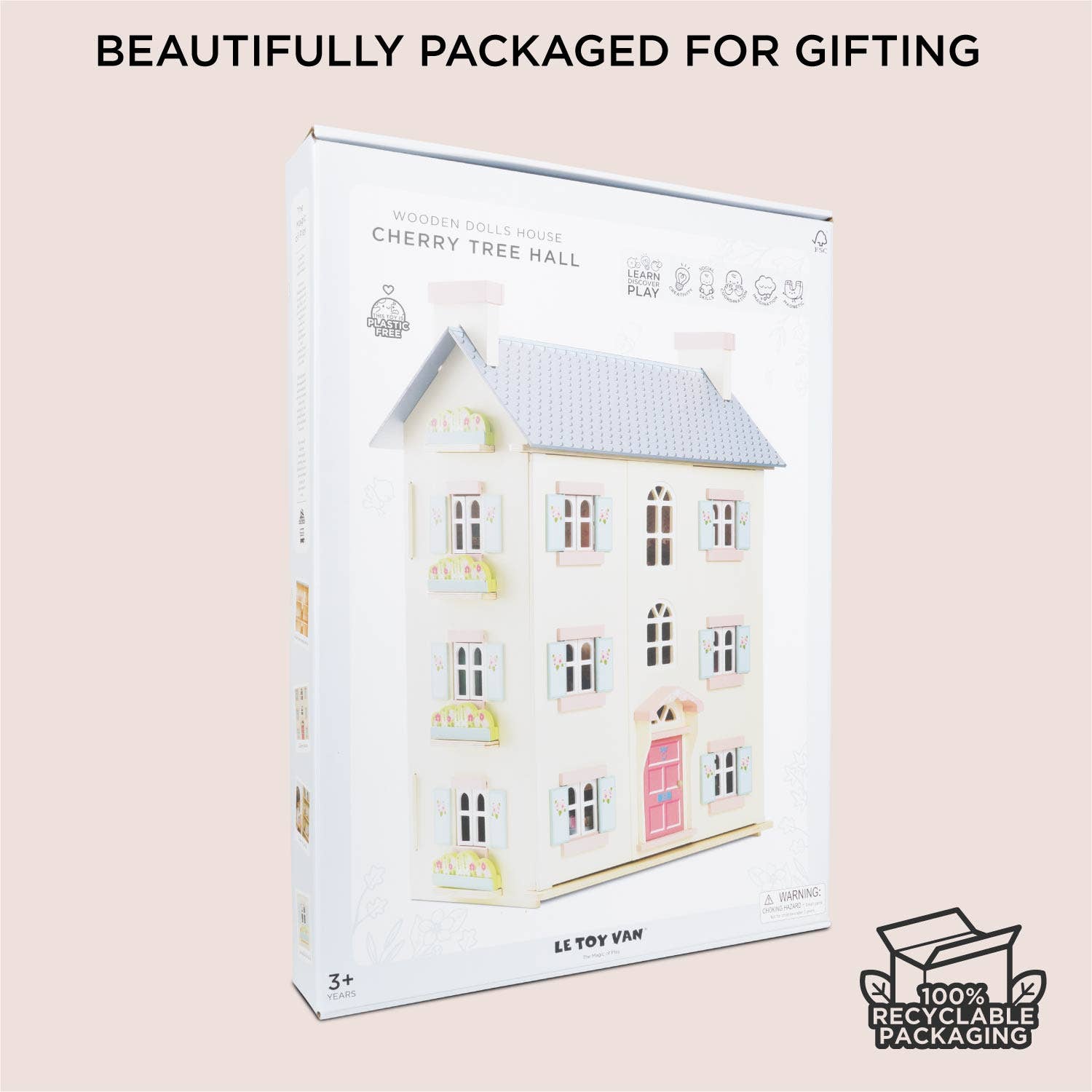 Le Toy Van, Inc. - Wholesale Doll Accessory Kit - Kids - Cherry Tree Hall Wooden Dolls House8